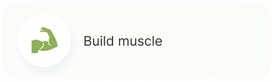 build muscle
